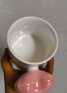 Korean Pinterest Heart Handle Mug