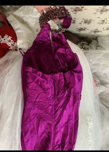 Elegant Purple Evening Gown🎀🦋🌻