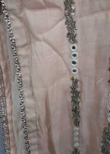 ELEGANT BEIGE EMBROIDERED KURTA SET WITH DUPATTA