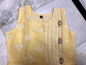 Elegant Yellow Kurta Set