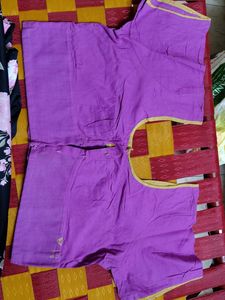 Vibrant Purple Blouse