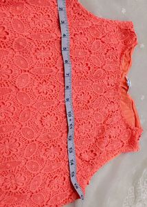 Crocheted Lace Tank Top