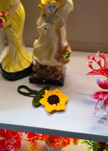 Sunflower Key Chain
