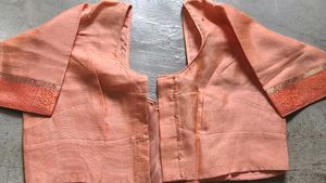 Elegant Peach Blouse🏵️