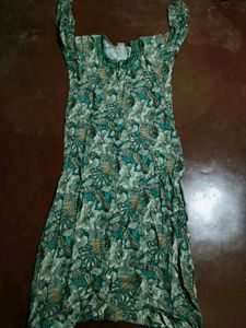 Beautiful Floral Print Maxi Dress