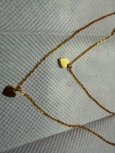 Delicate Gold Heart Necklace