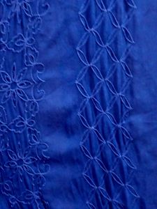 Elegant Navy Blue embroidered Dupatta