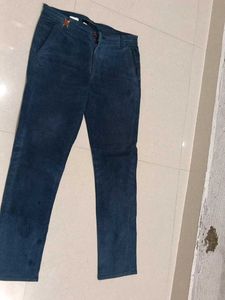 Blue Corduroy Pants