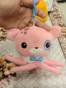 Cute Pink Octopus Plush Toy