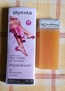 Skynista Wax Strips & Rica Golden Lipowax