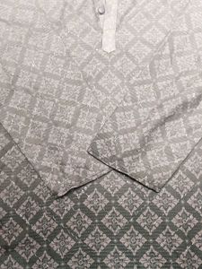 jompers Men's Ombre Pattern Kurta