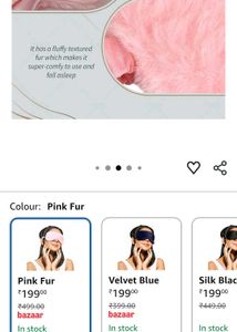 Plush &amp; Satin Sleep Masks