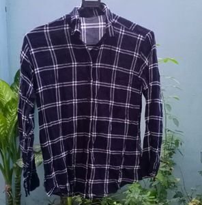 ⛔SALE⛔💥PRICE DROP💥Navy Blue Checked Shirt