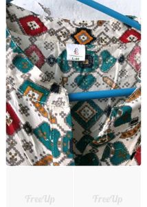 Patterned Ethnic Dress