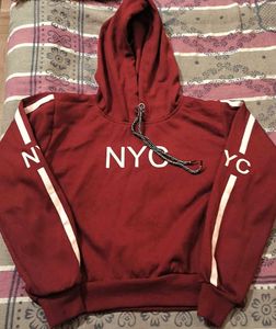NYC Maroon Hoodie