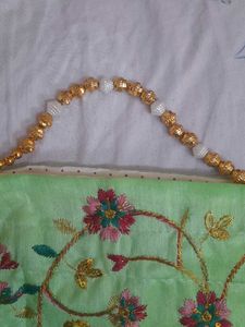 Embroidered Potli Bag🤩💚