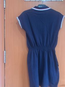 Lacoste Navy Blue Polo Dress standard just 140