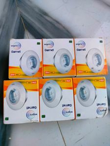 New Wipro 2w Led Red Color Ceiling Spot Light 6pc