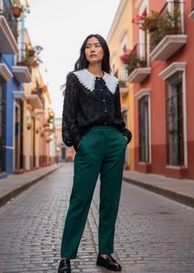 black boutique top Japanese