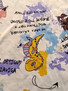 Cute Dinosaur Graphic T-Shirt