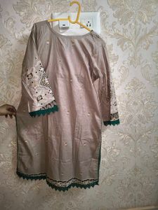Three piece Elegant Kurta Set with Dupatta