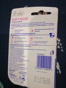 NIVEA soft lip balm combo of 3