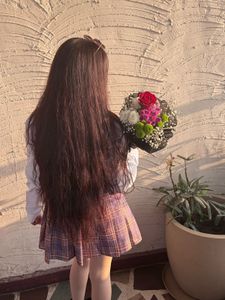 Cute Plaid Mini Skirt with top n shirt Outf