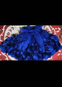 Sparkling Royal Blue Party Dress