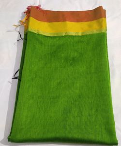 Handloom Green Saree