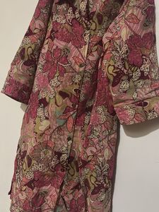 Pink Floral Print Co-ord Set