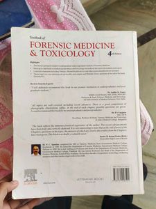 Forensic Medicine &amp; Toxicology 4th Edition