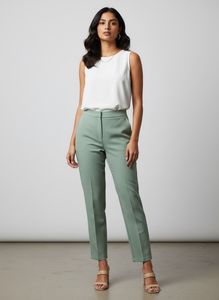 Stylish Women's Green Pants