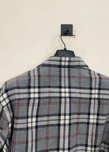 Men's Plaid Button-Up Shirt