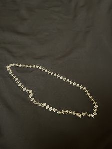 Elegant Silver-Tone Chain Necklace