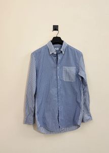 Classic Blue Gingham Shirt