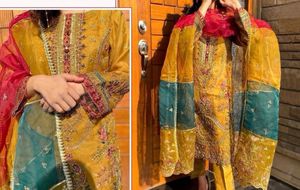 Pakistani Top Nd Bottom Set