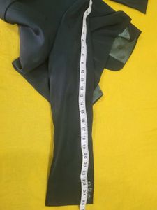 men's coat pent set bottle green