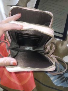 Chic Quilted Pink Crossbody Bag