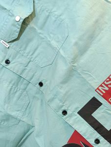 Men's Stylish Graphic Print Shirt Size XL