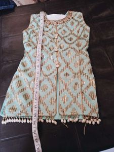 Adorable Girls' Ethnic Garara Set