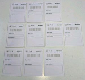 20 Parcel pakaging Labels courier