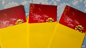 New Year's BLANK CARD