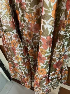 Floral Print Midi Dress