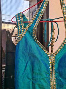 Designer Slit Gown