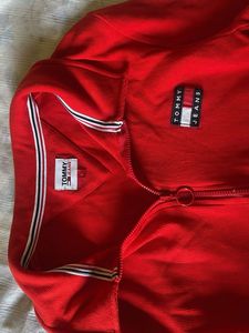 Tommy Hilfiger Red Zip-Up Dress