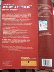 Anatomy And Physiology By Ross &amp; Wilson
