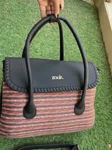 Stylish Zouk Handbag with Strap