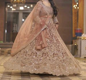 4 Hour Used Gorgeous Bridal Lehenga Choli Set