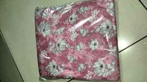 Pink Colour Mix Cotton Suit With Dupatta