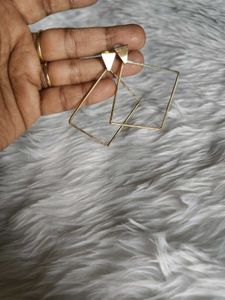 Assorted Hoop &amp; Square Earrings Set